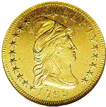 1795 Gold $10 coin